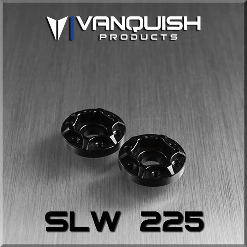 SLW 225 Wheel Hubs - Vanquish Products Black