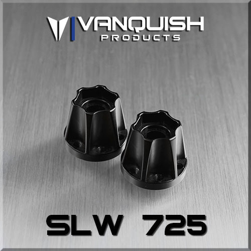SLW 725 Wheel Hubs - Vanquish Products Black