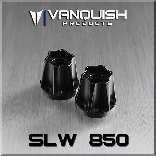 SLW 850 Wheel Hubs - Vanquish Products Black