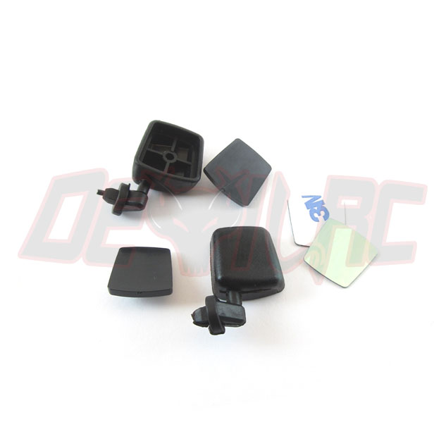 Xtra Speed 1/10 Plastic Hardtop Scale Crawler Replacement Mirrors