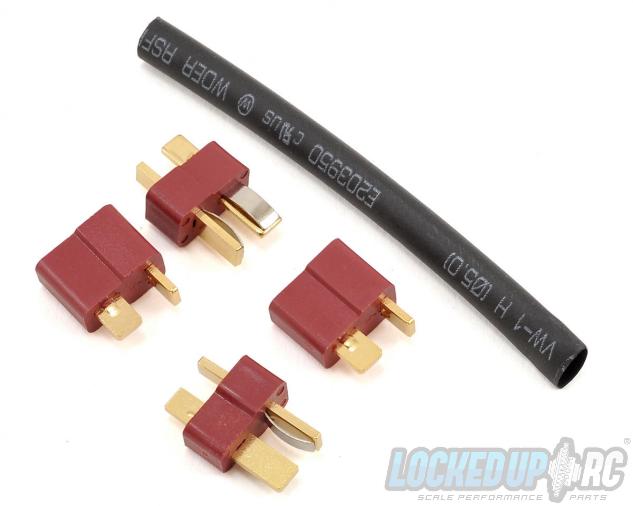 ProTek RC T-Style Ultra Plugs (2 Male/2 Female)