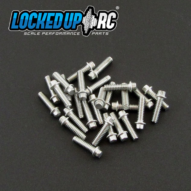 1-64 x .25 Scale Hex Bolts (30) SS 