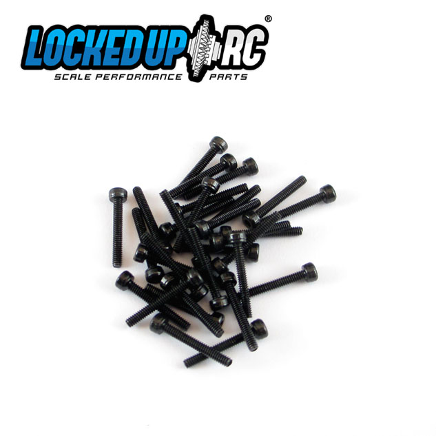 M2 x 14 socket head screws  (28) black 