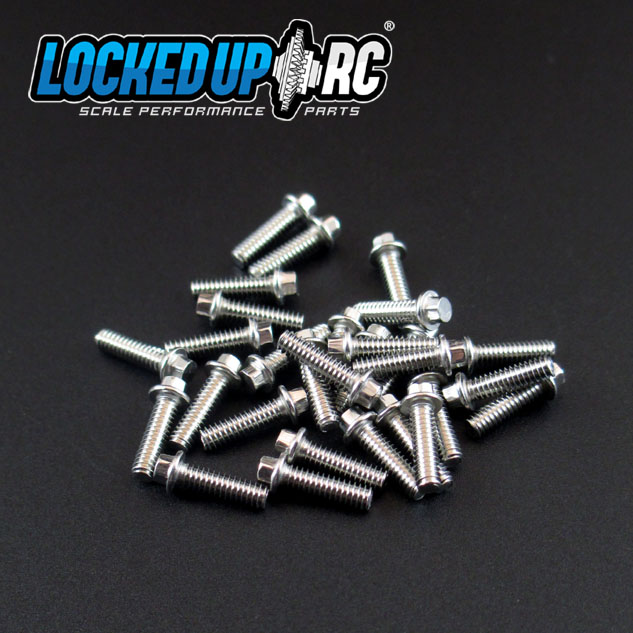 M2 x 7mm Scale Hex Bolts (30) SS