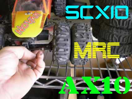 AX10 new dig setup, new MRC tires & new rings for the SCX10